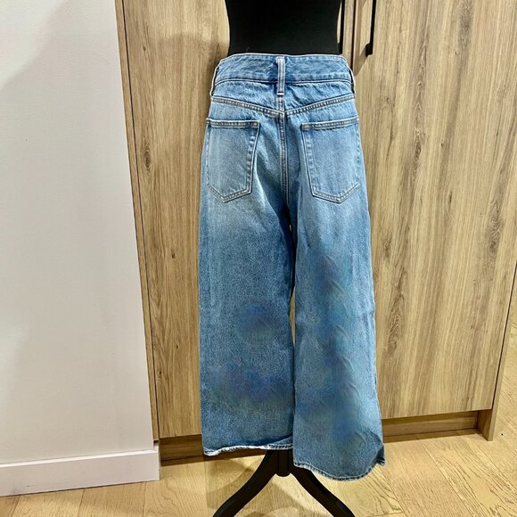 Oak & Fort Cropped High-Rise Pleated Jeans - Picture 8 of 10